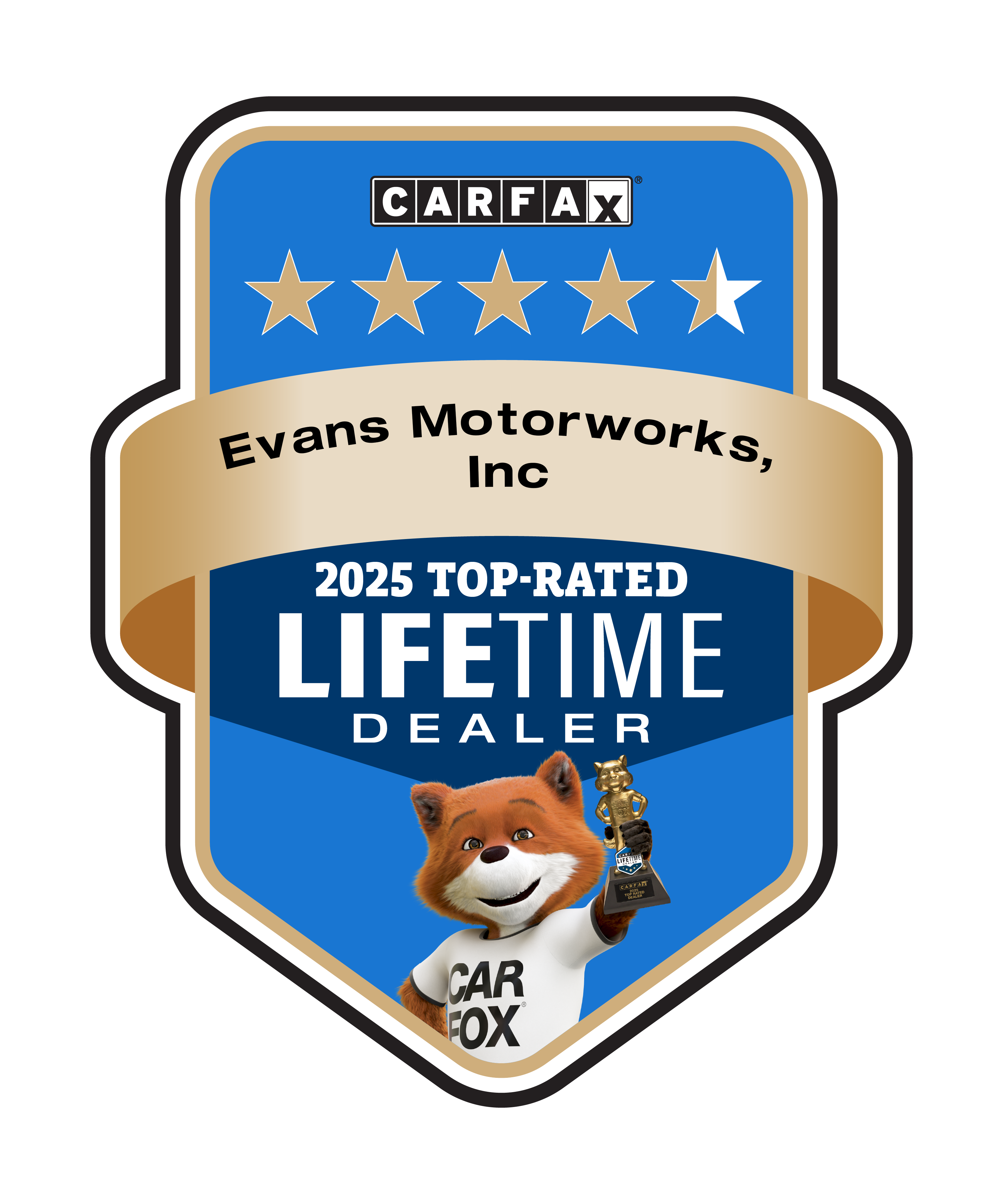 CarFax 2025 Top-Rated Dealer